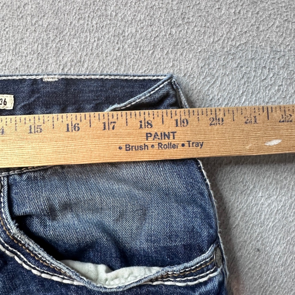 Ariat M4 Jeans Mens 38x36 Blue Coltrane Relaxed Boot Cut Durango 10017511 Denim - Picture 6 of 10